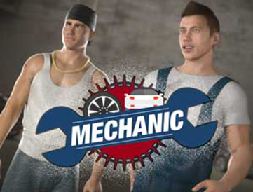 Hunky Well-Endowed Mechanics.